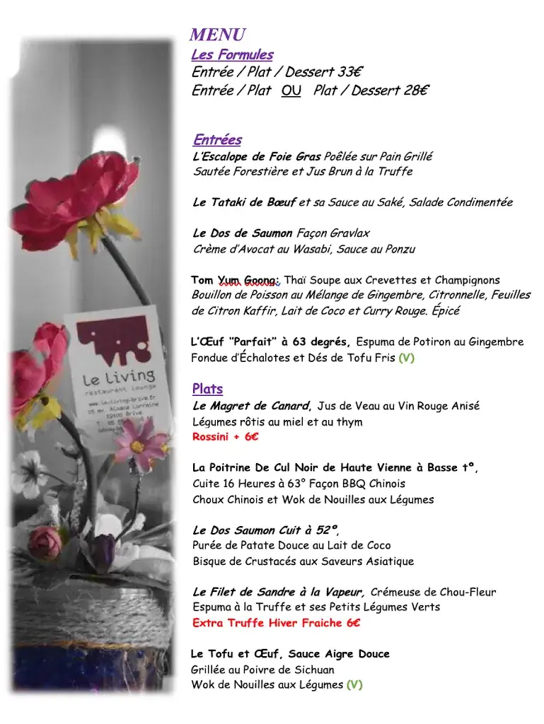 Menu_Le Living_Brive-la-Gaillarde_image_4