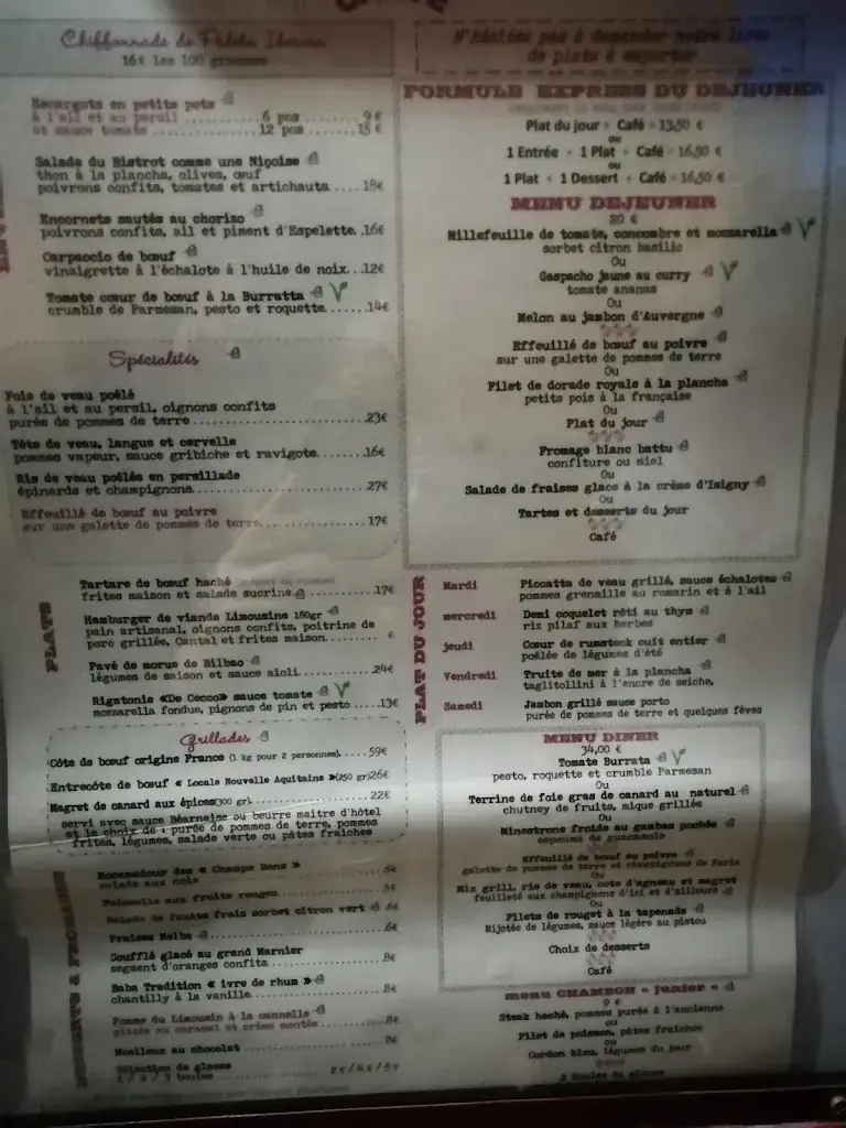 Menu_Bistrot Chambon_Brive-la-Gaillarde_image_1