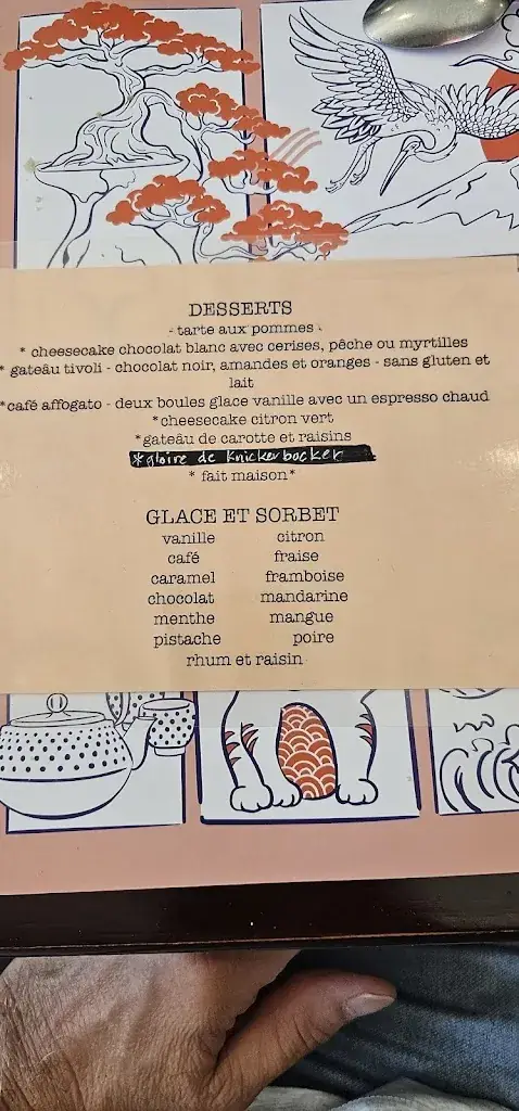 Menu_The California_Bussière-Galant_image_1