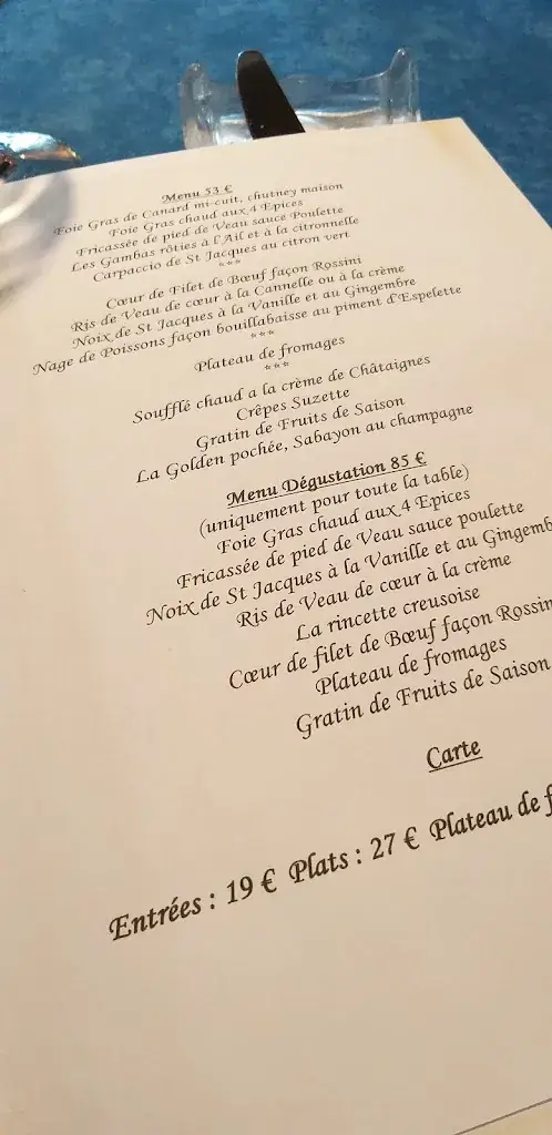 Menü_La Gourmandière_Saint-Sulpice-le-Guérétois_Bild_1