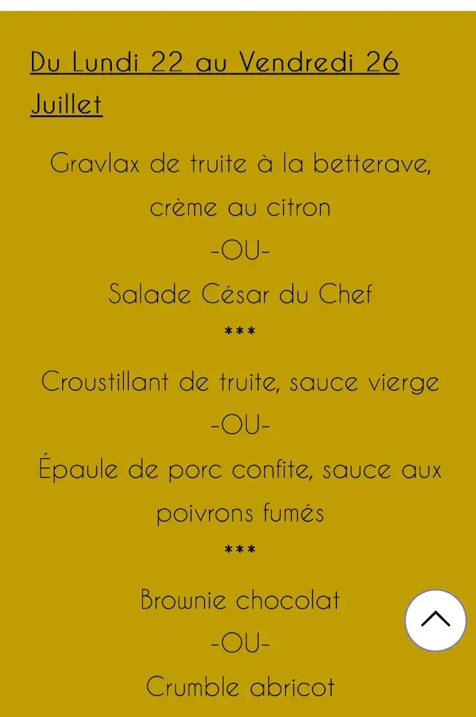 Menu_Les Fées Mères restaurant Gastronomique_Bourboule_image_2