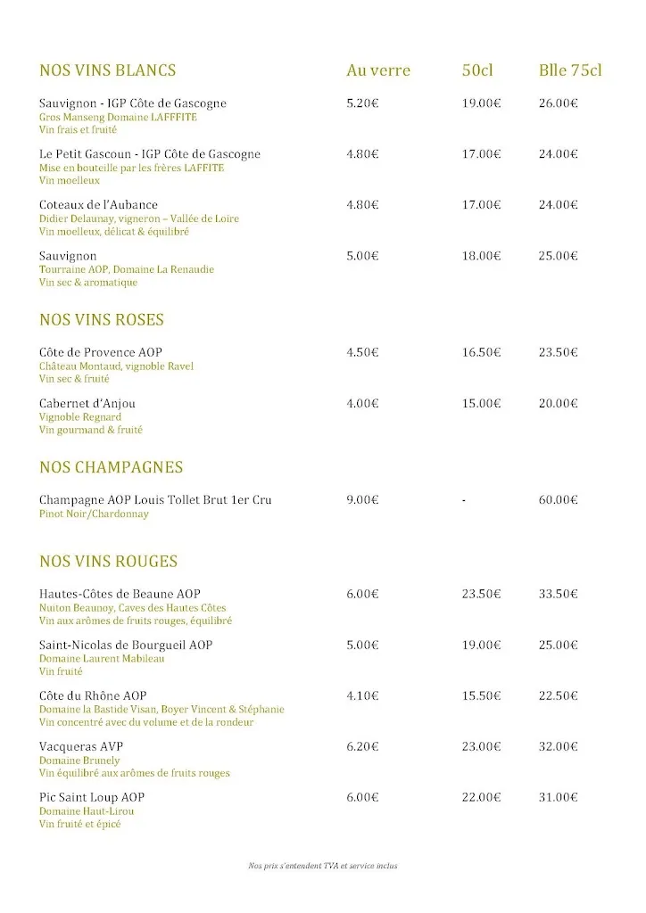 Menu_Auberge de la fontaine aux loups_Saint-Sulpice-le-Dunois_image_1