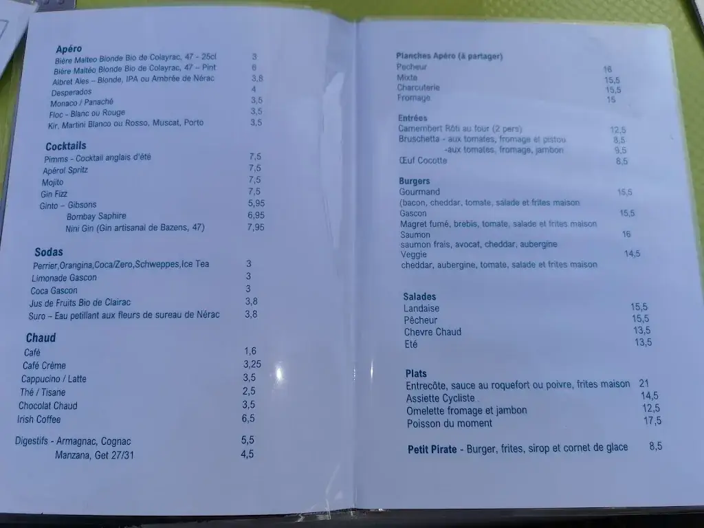 Menu_Au Bord de l’Eau_Buzet-sur-Baïse_image_1