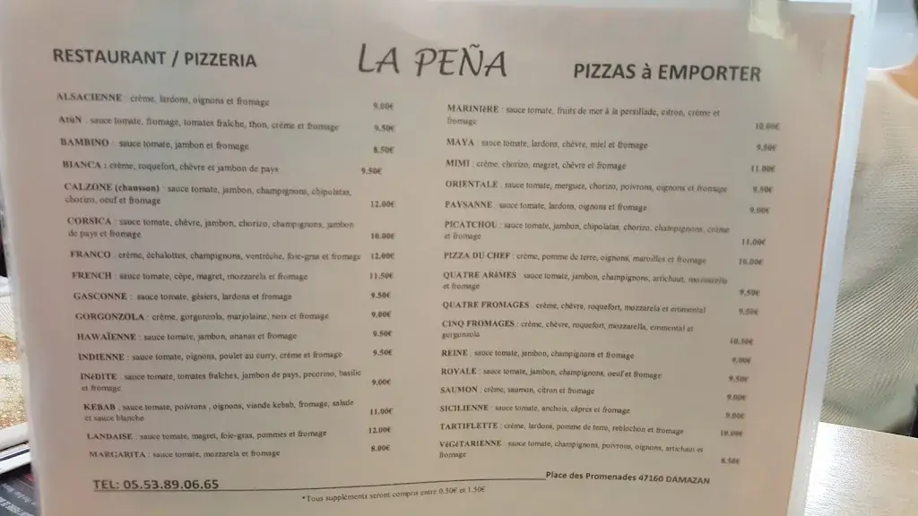 Menu_La penia_Damazan_image_1