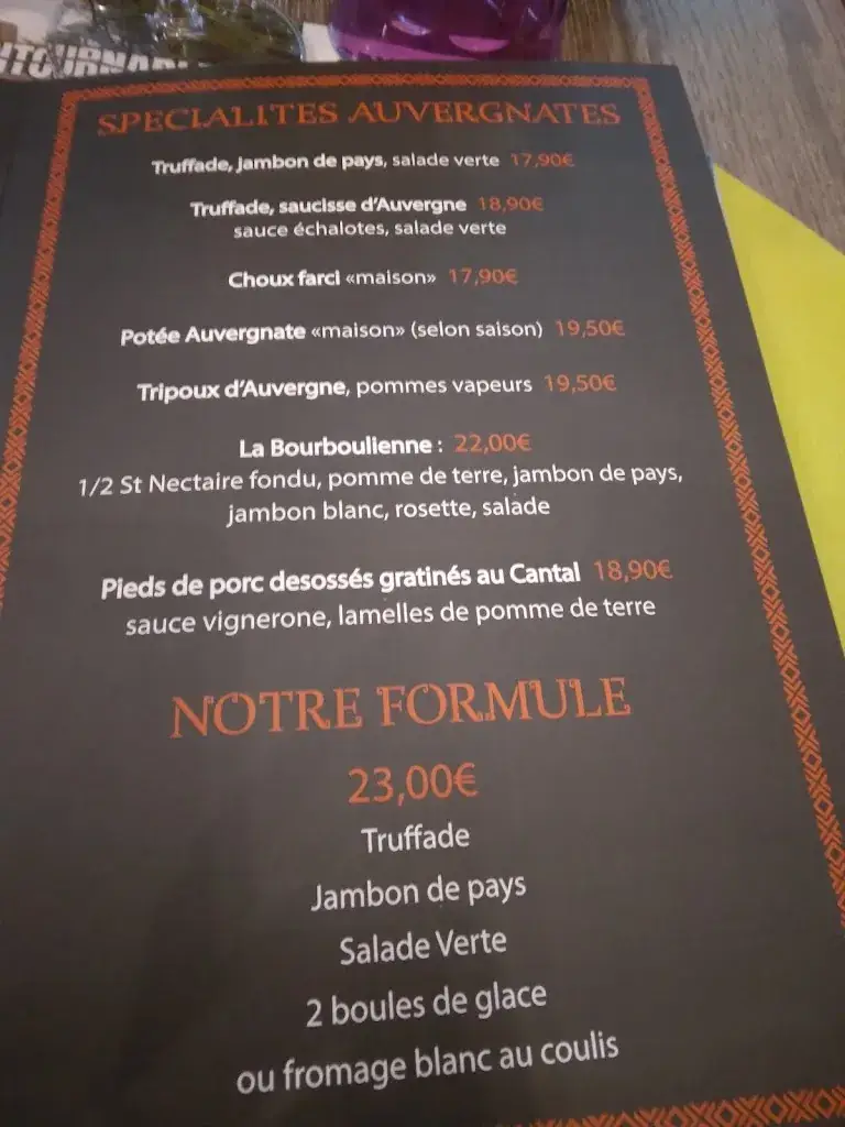 Menü_Le Galapagos_Bourboule_Bild_3