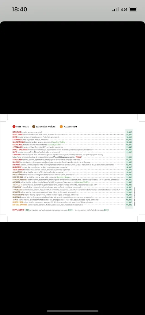 Menu_DELICES PIZZAS_Buzet-sur-Baïse_image_3