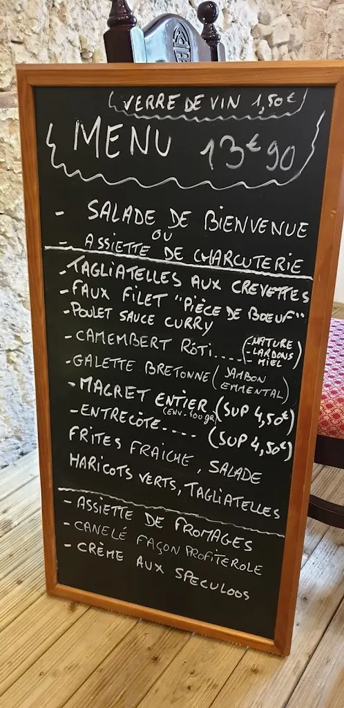 Menu_The gourmet chalet_Bernos-Beaulac_image_4
