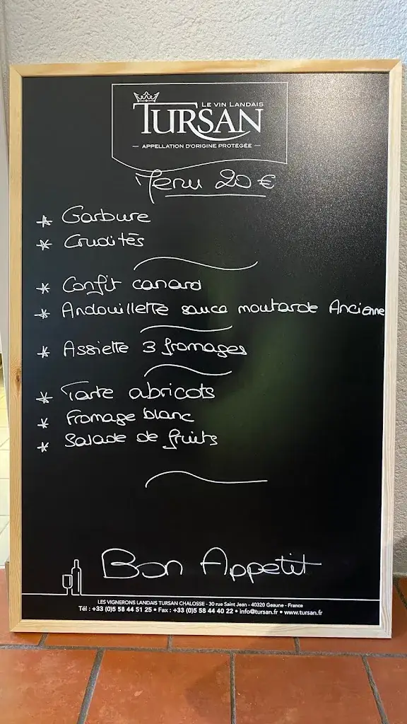 Menu_La popote à zabou auberge de cazalis_Cazalis_image_1