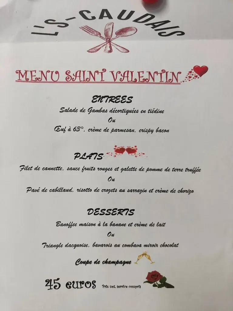 Menu_Restaurant L'S-Caudais_Escaudes_image_1