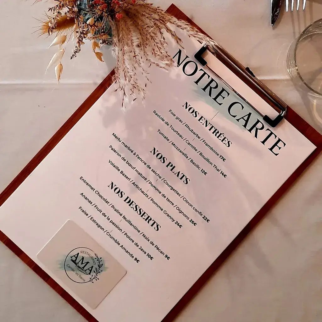 Restaurant AMA_Cambo-les-Bains_menu_image_1