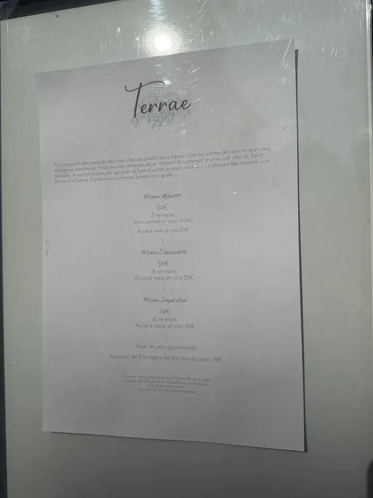Menu_Restaurant Terrae_Cambo-les-Bains_image_1