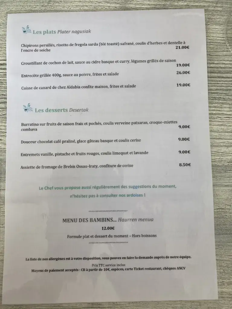 Menu_Mendi Berdea_Cambo-les-Bains_image_2