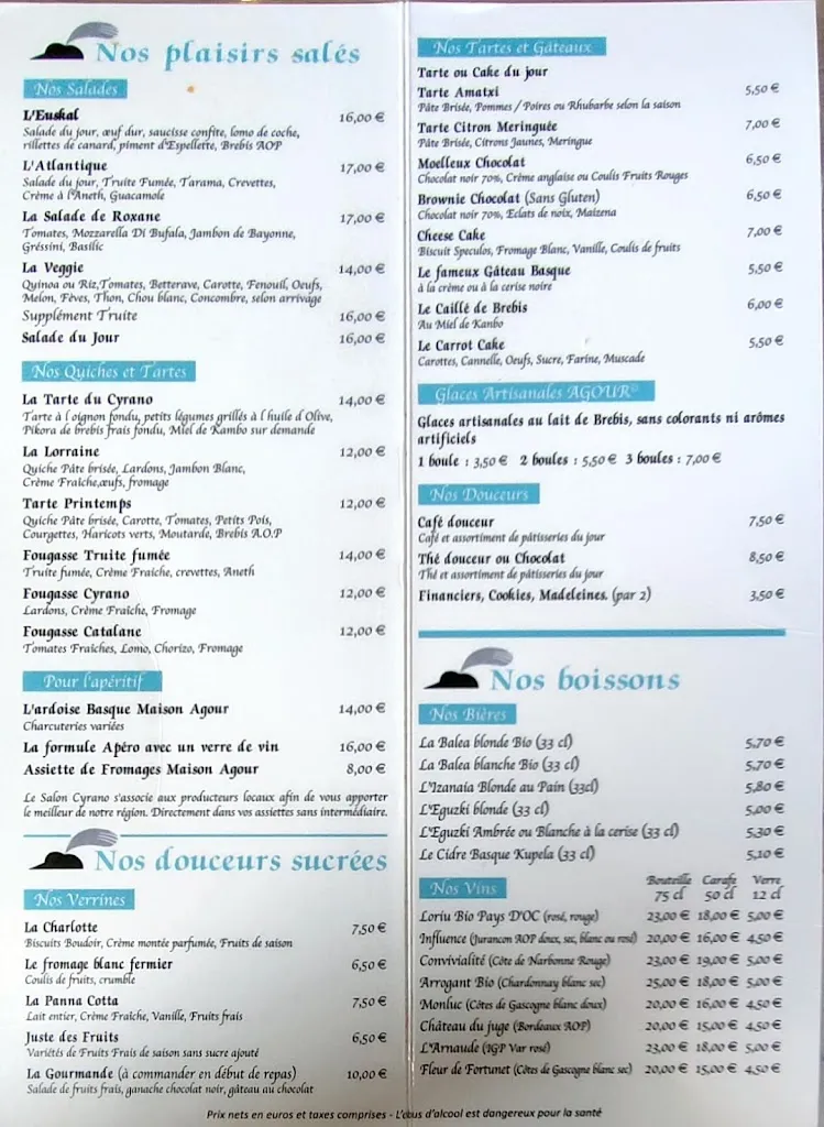 Menu_Salon Cyrano_Cambo-les-Bains_image_2