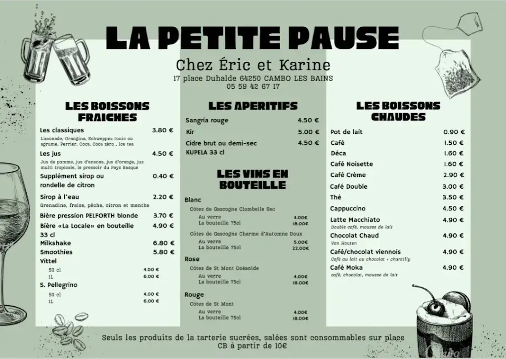 Menu_La Petite Pause - Salon de Thé - Tarterie_Cambo-les-Bains_image_1