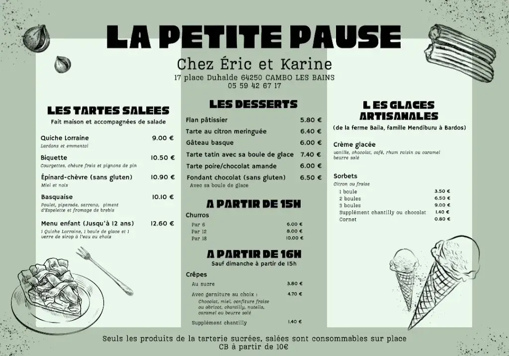 Menu_La Petite Pause - Salon de Thé - Tarterie_Cambo-les-Bains_image_2