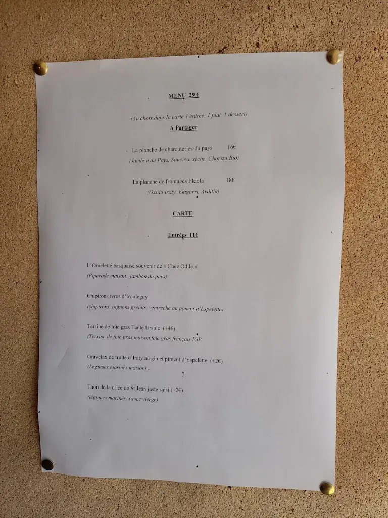 Menu_Auberge chez Tante Ursule_Cambo-les-Bains_immagine_4