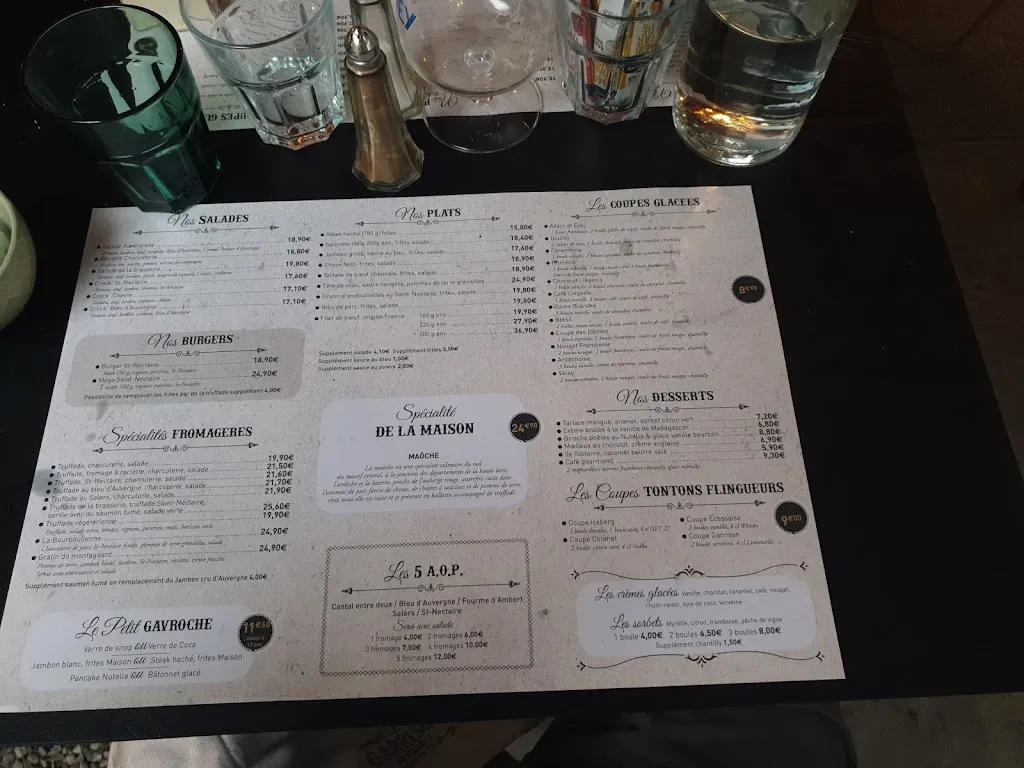 Menu_Le Garrison_Bourboule_image_1