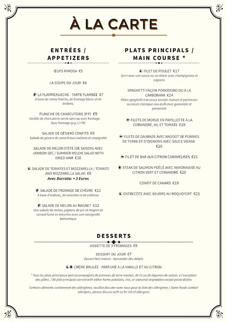 Menu_Domaine Lacoste Chambres d'hôtes et Restaurant_Carsac-Aillac_image_1