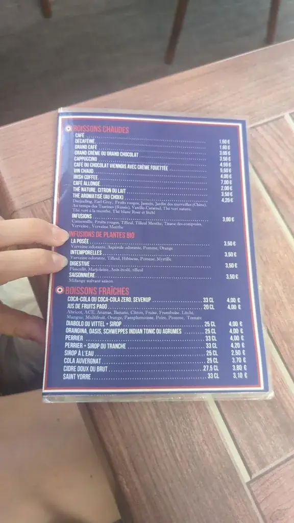 Menu_Café Français_Bourboule_image_1