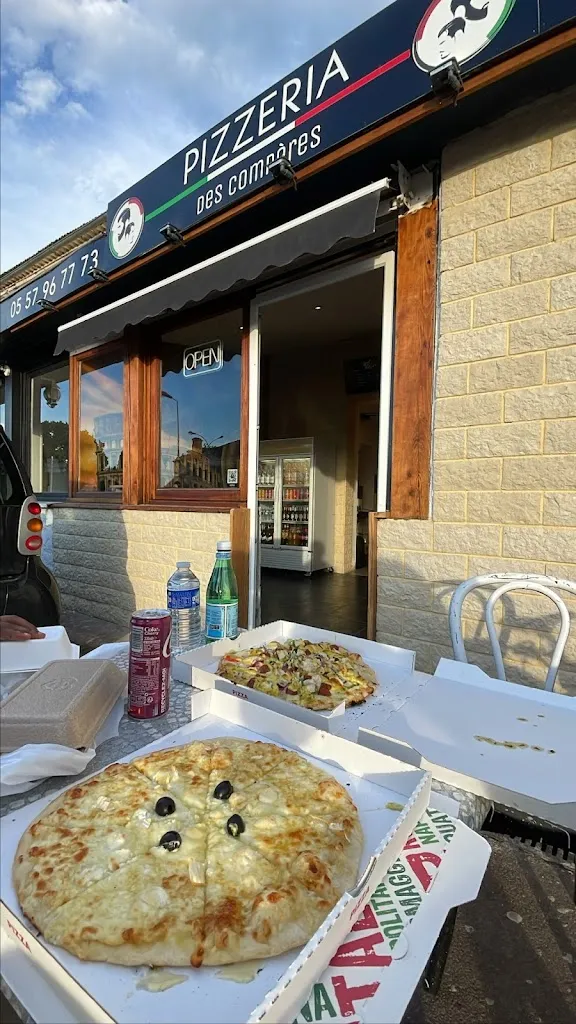 Menu_Pizzeria des compères_Canéjan_immagine_6