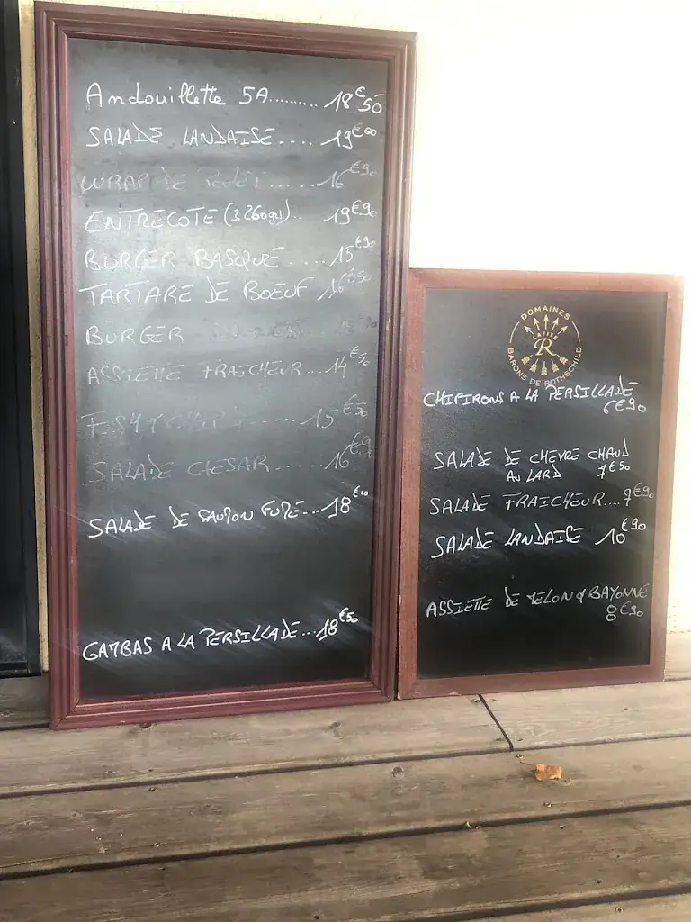 Menu_Le Trinquet_Cestas_image_4