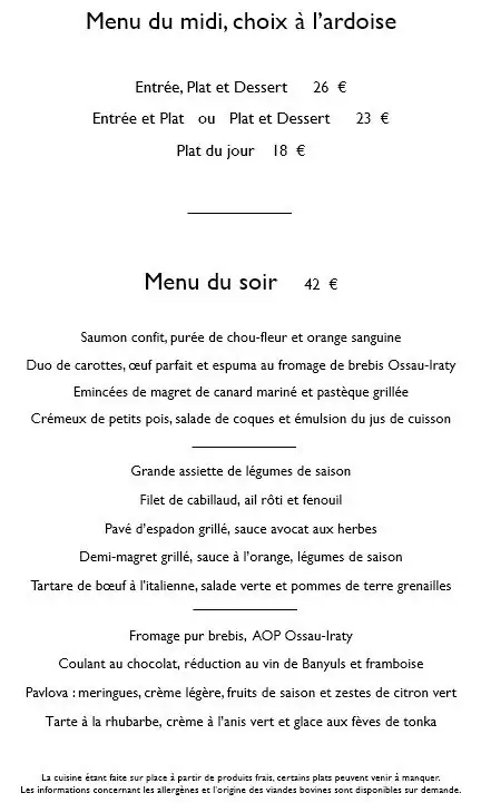 Menu_The Serpolet_Pessac_image_2