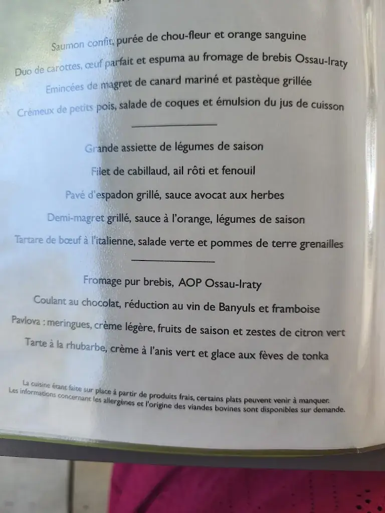 Menu_The Serpolet_Pessac_image_3