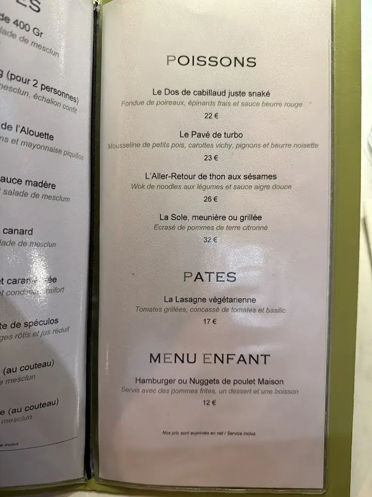 Menu_Bistrot de l'Alouette_Pessac_image_1