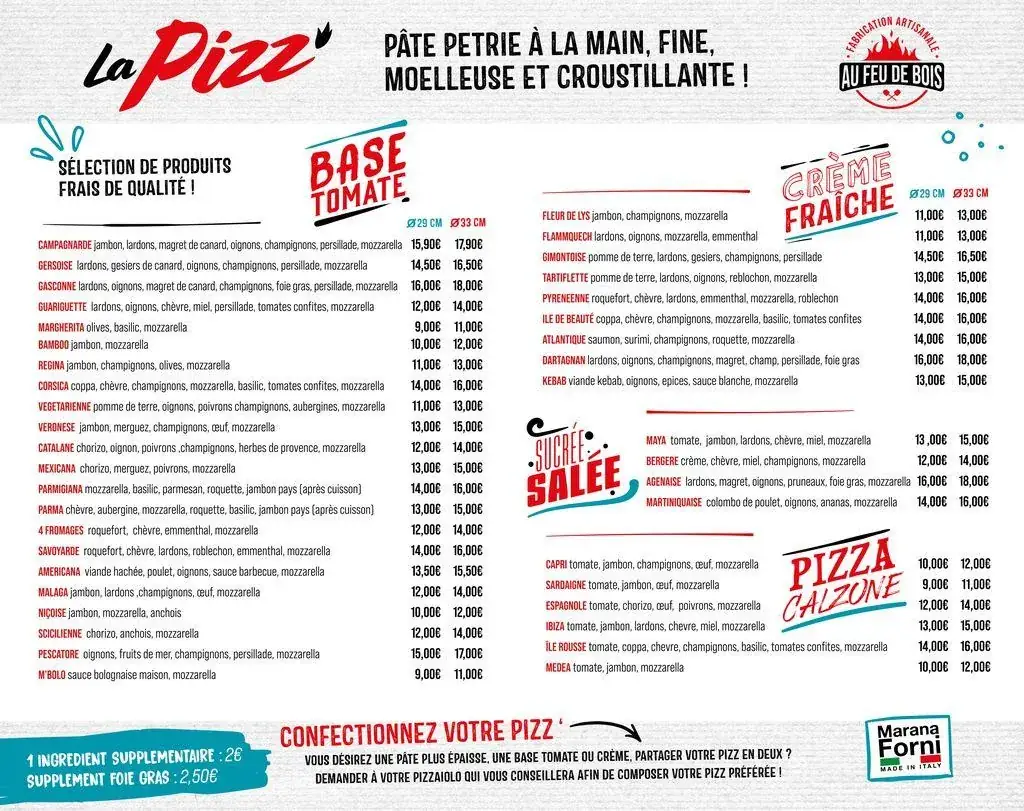 Menu_La Pizz au Feu de Bois_Castelculier_image_1