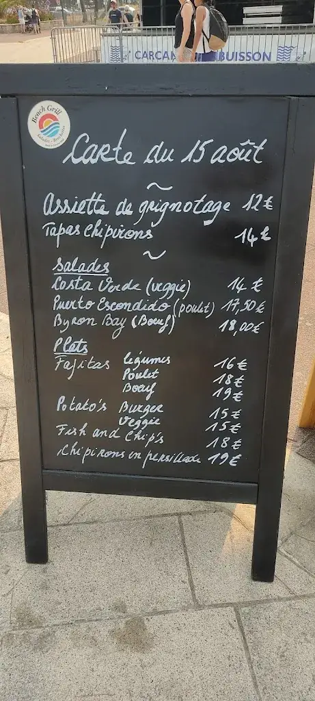 Menu_Beach Grill_Carcans_immagine_4