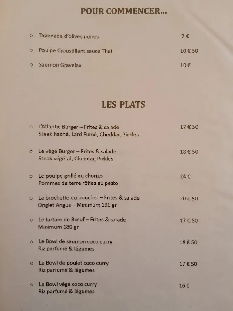 Menu_Atlantic café_Carcans_immagine_1