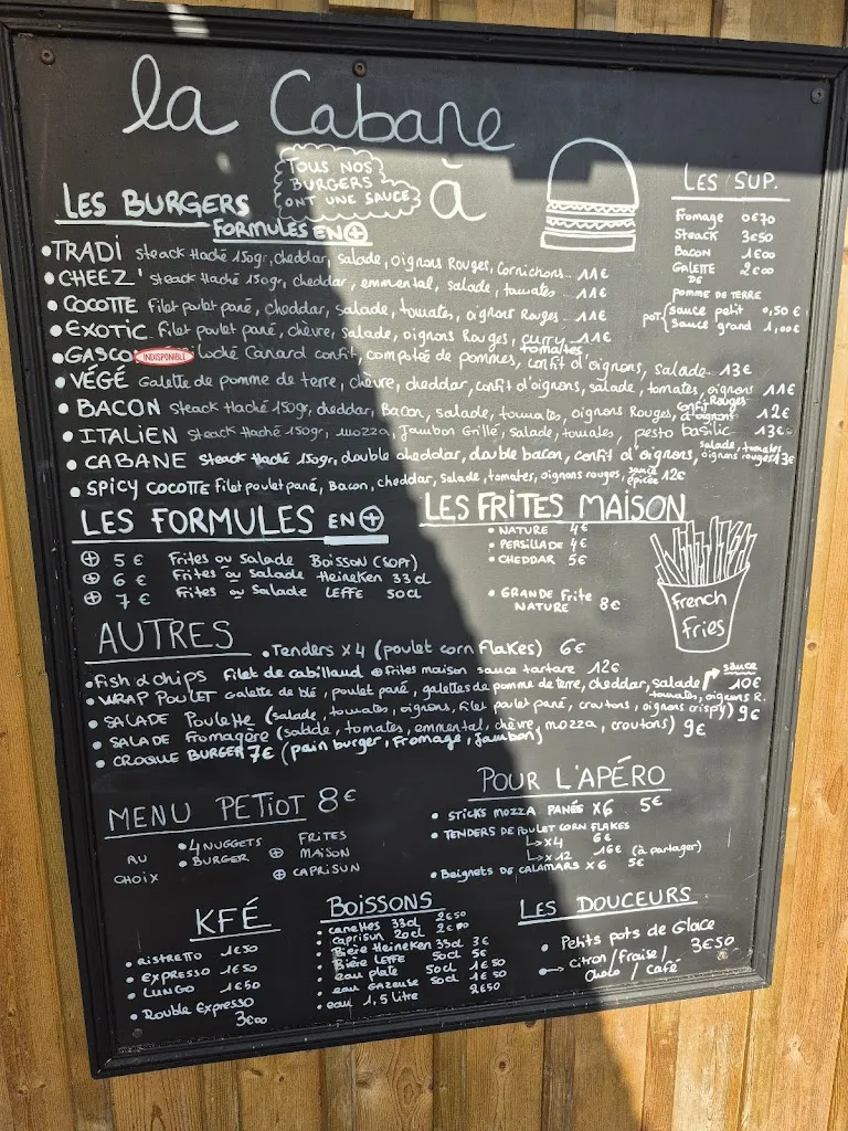 Menu_La Cabane à Burger_Carcans_image_1