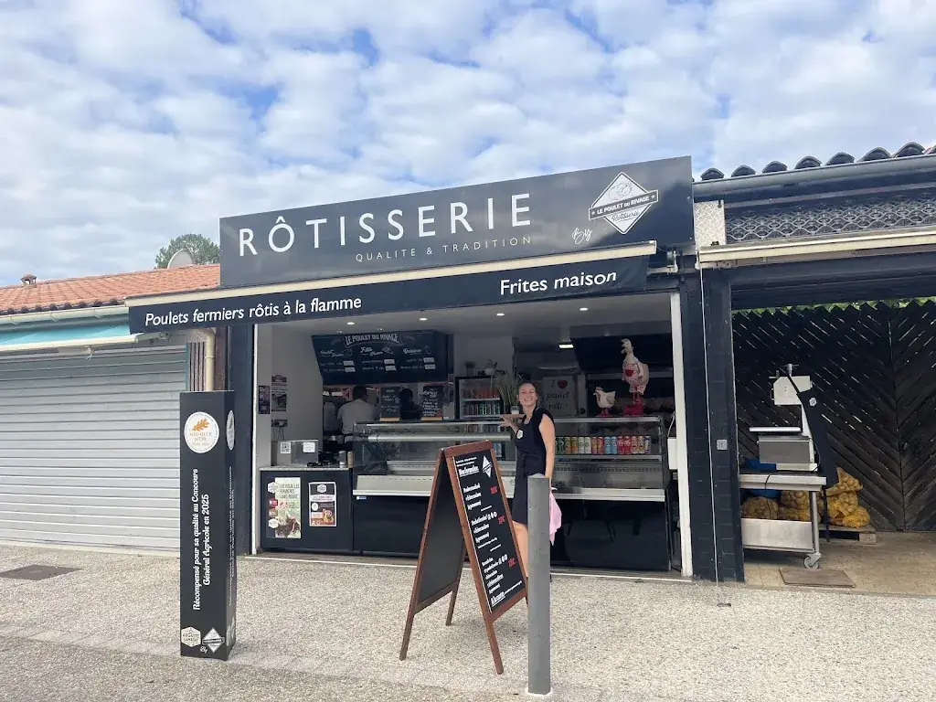 Le Poulet du Rivage restaurant in Carcans