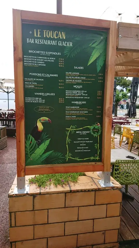 Menu_Restaurant Le Toucan_Carcans_immagine_2
