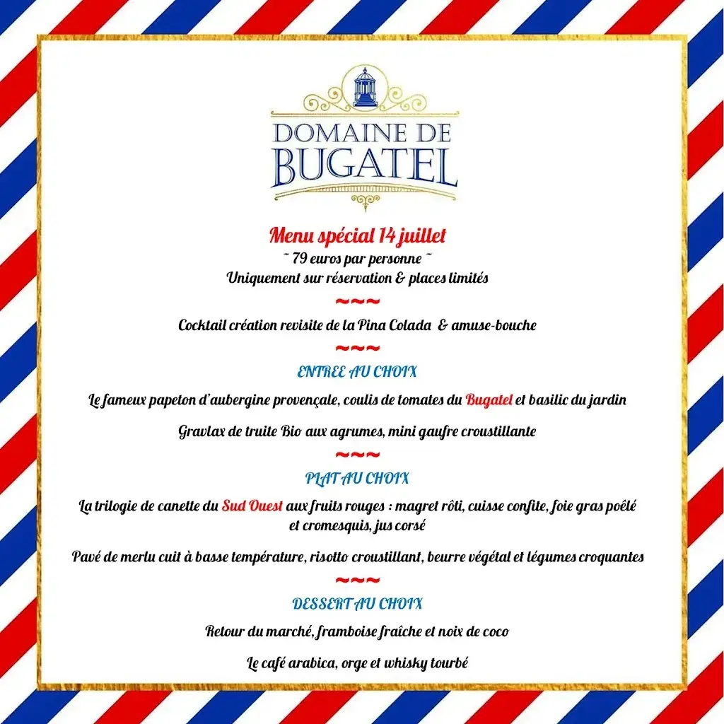Menu_Domaine de Bugatel _Sainte-Livrade-sur-Lot_image_4