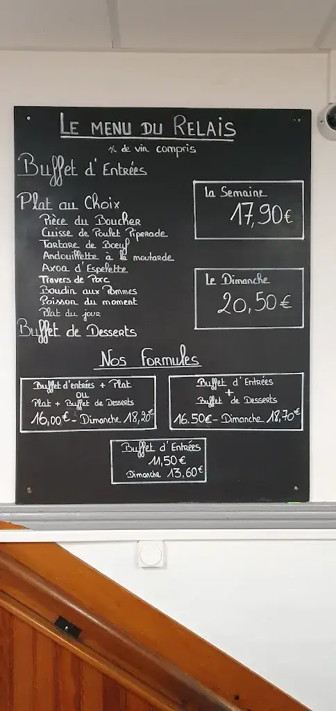 Menu_LE RELAIS DE CASTETS_Castets_image_1
