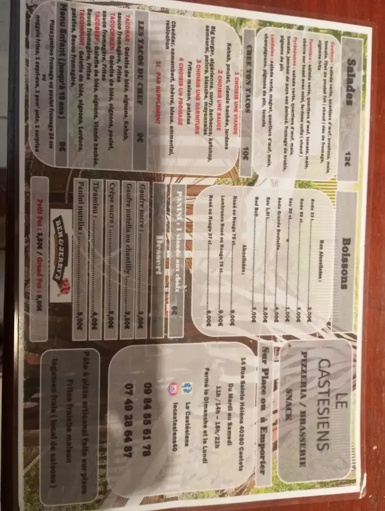 Menu_Le Castésiens_Castets_image_1