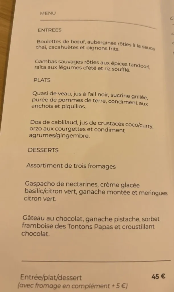Menu_L'Aromatique_Casteljaloux_image_2
