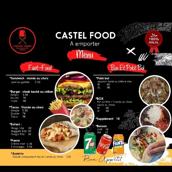 Menu_Castel food_Casteljaloux_image_3
