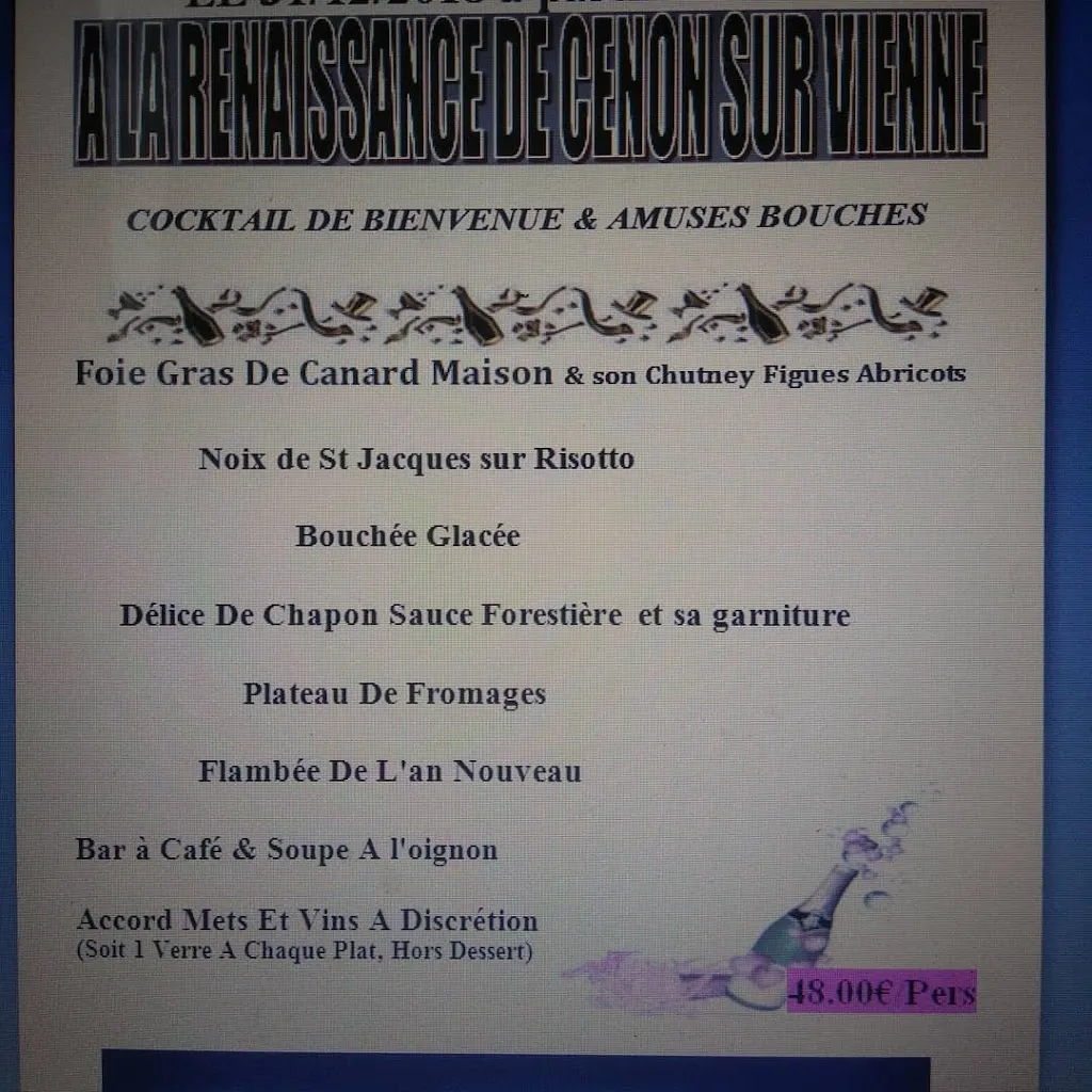 Menu_La Renaissance_Cenon-sur-Vienne_image_3