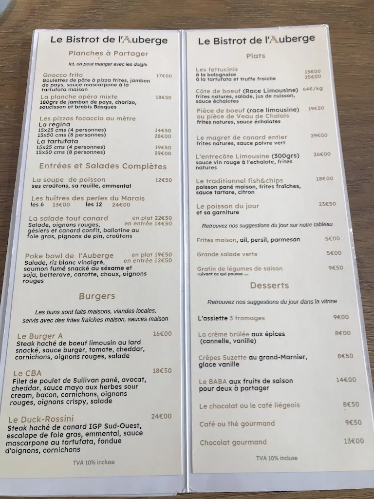 Menu_Hostel De Cercoux_Cercoux_image_2