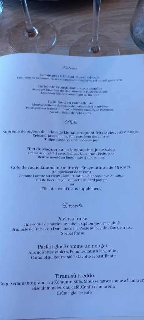 Menu_Hostel De Cercoux_Cercoux_image_3