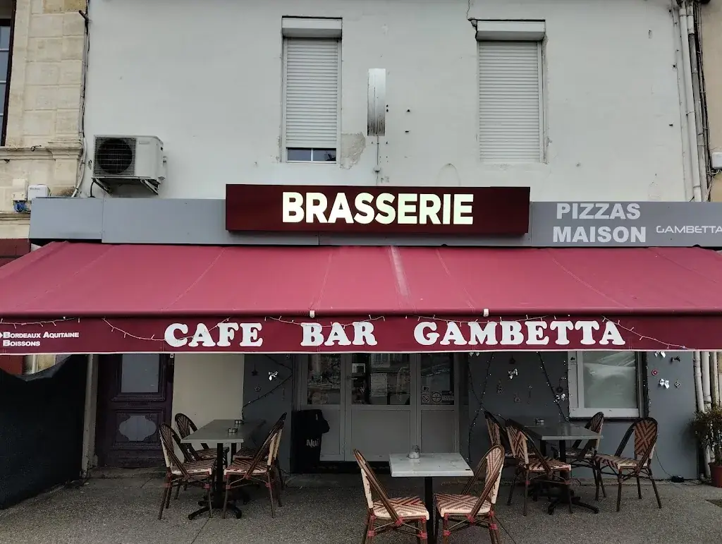 Le Gambetta restaurant in Podensac