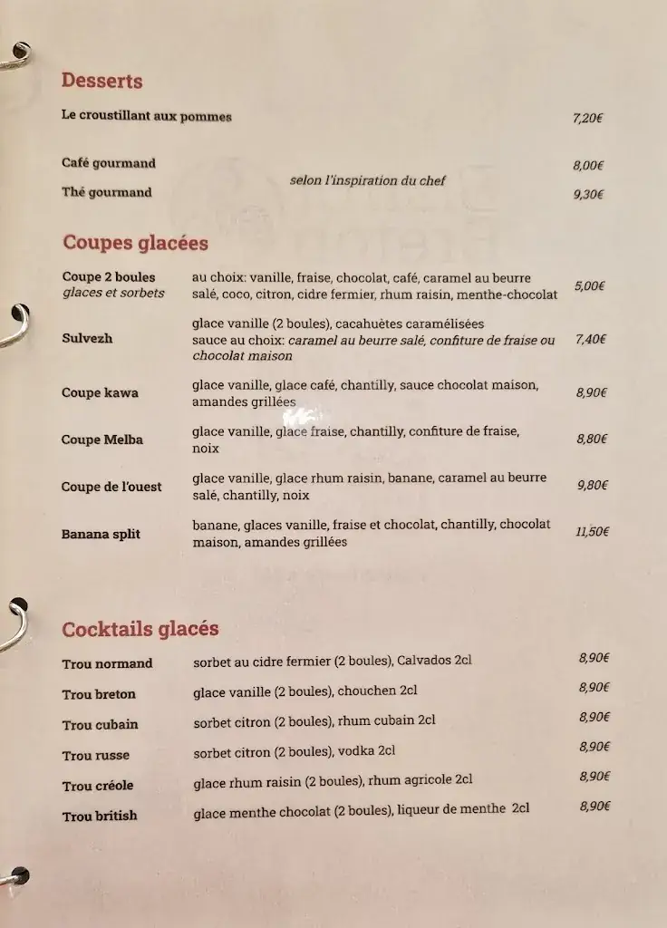 Menu_Bistrot breton_Cestas_image_1