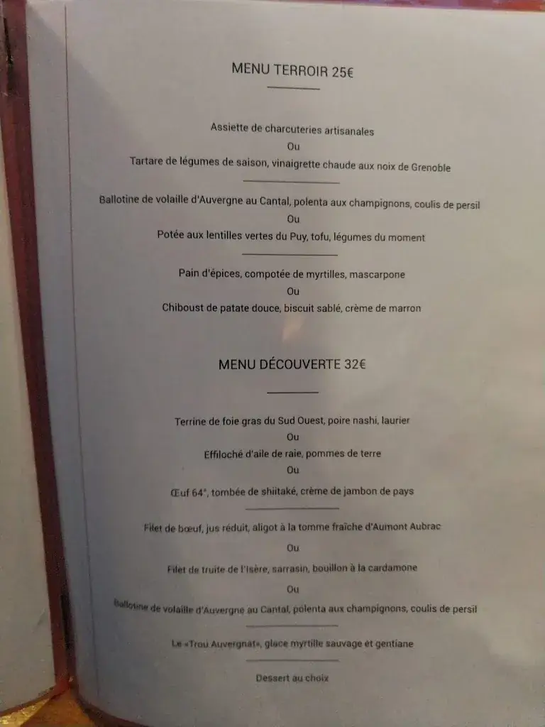 Menu_Restaurant La Table de Gordes_Grenoble_image_4