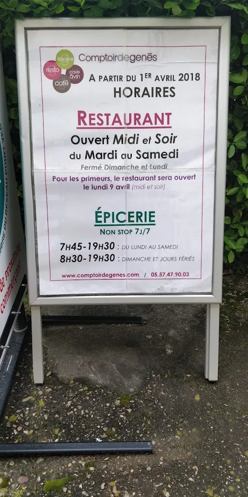 Menu_Comptoir De Genès_Saint-Genès-de-Castillon_image_2