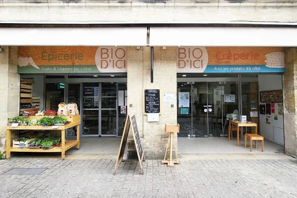 Bio d'ici restaurant in Castillon-la-Bataille