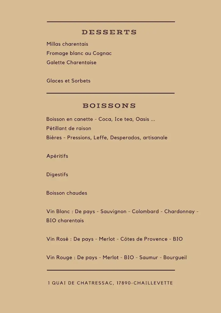 Menu_La Cabane de Chat'sa_Chaillevette_immagine_3