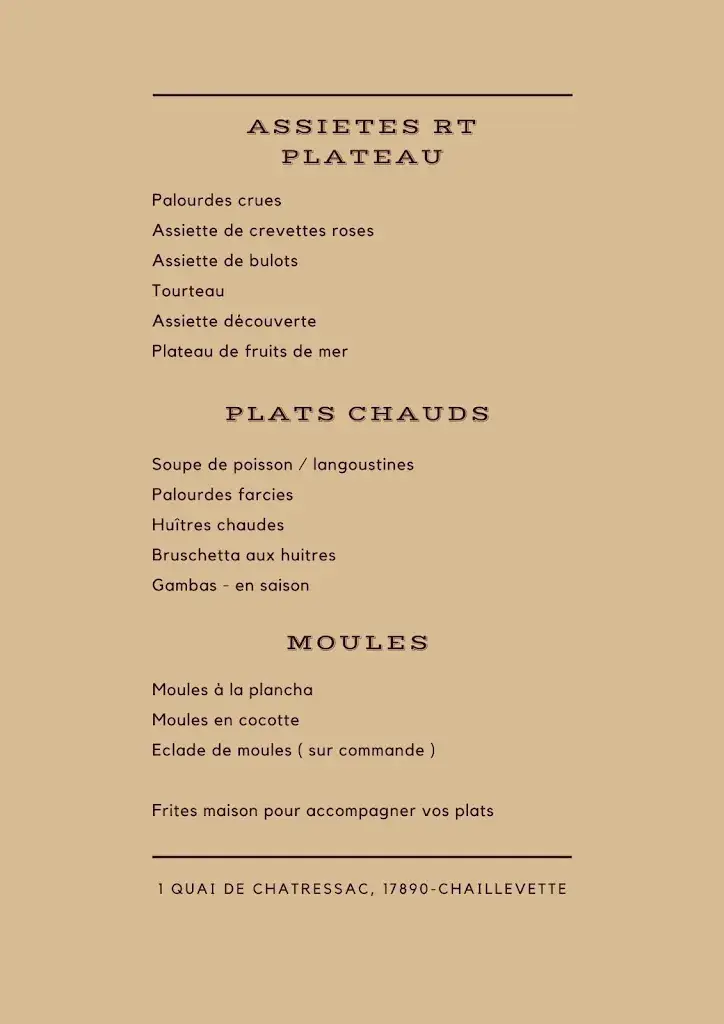 Menu_La Cabane de Chat'sa_Chaillevette_immagine_4