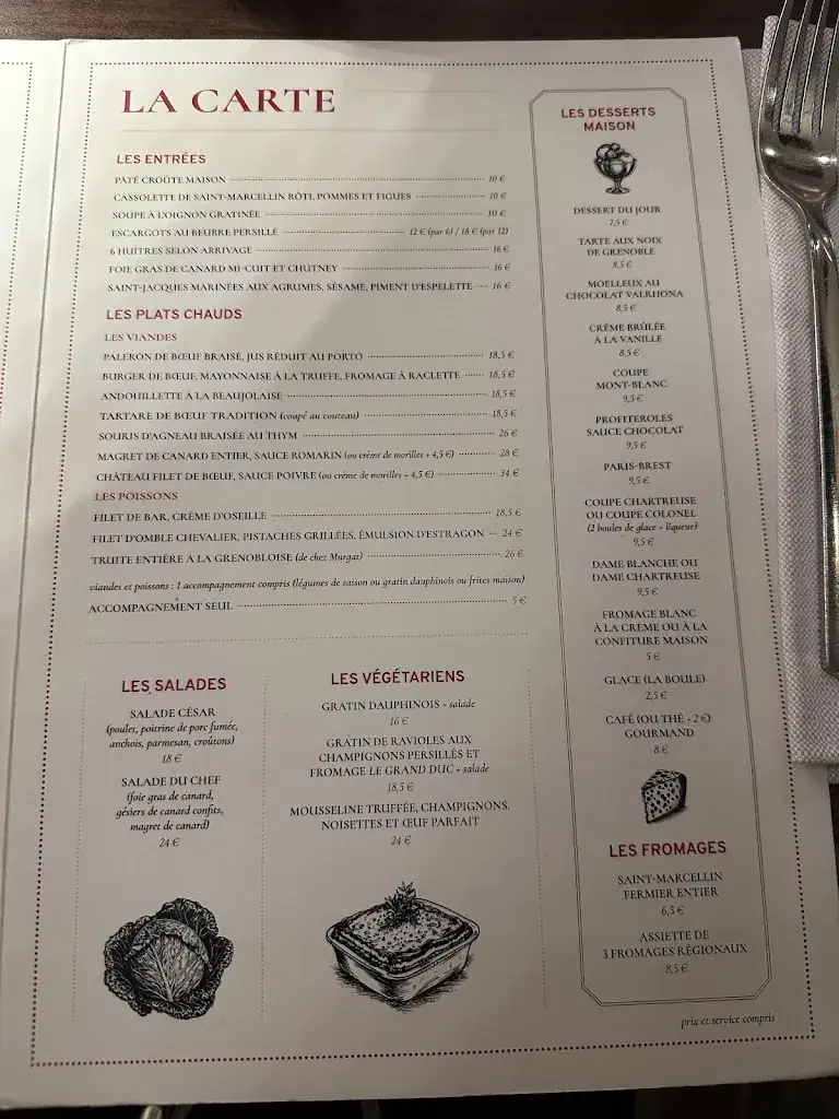 Menu_Restaurant La Belle idée_Grenoble_image_3